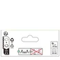 Anneau fixe sans ampoule pour spot à encastrer GU10 PVC rond blanc