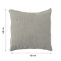 Coussin INSPIRE Danae, 100 % lin, 45 x 45 cm, natural