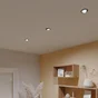 Lot de 3 spots à encastrer orientable, INSPIRE Clane, 4000K blanc neutre, rond acier
