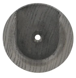 Naissance tringle a rideau bois d28mm frene bois flotte x2 mobois