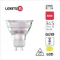 Ampoule led réflecteur GU10, 36°, 345Lm = 50W, blanc chaud, LEXMAN