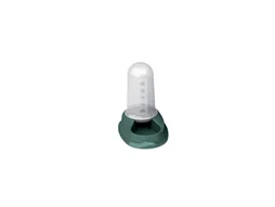 Distributeur eau/aliment chien/chat 0l8 22x14,5xh21,8cm vert anglais