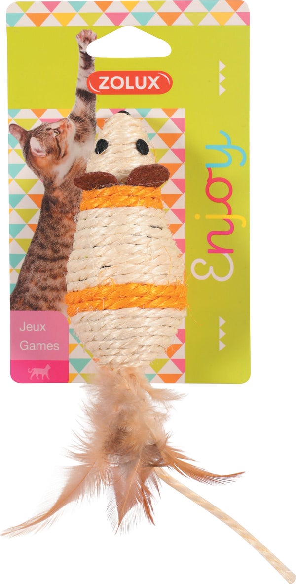 Jouet chat sisal souris as