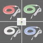 Ruban LED Kiski Neon, L.1 m, RGB changement de couleurs, rechargeable USB, INSPIRE