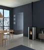Poêle à granulés Sharp Airtight, FREEPOINT, 7 kw blanc