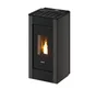 Poêle à granulés Sharp Airtight, FREEPOINT, 7 kw noir