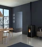 Poêle à granulés Sharp Airtight, FREEPOINT, 7 kw noir