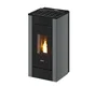 Poêle à granulés FREEPOINT Sharp airtight gris 7 kW