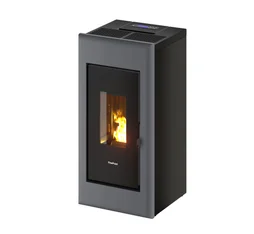 Poêle à granulés FREEPOINT One airtight gris 7 kW