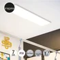 kit 1 panneau led 5400lm cctdim 30x120 alu ip20 rc blanc inspire gdansk