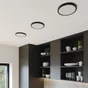Spot, led integree, de 2700 a 4000K, IP44, rond, Diam. 17 cm, INSPIRE, noir