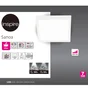 Spot, led integree, de 2700 a 4000K, IP44, carré, L. 17 cm x l. 17 cm, INSPIRE, blanc