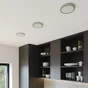 Spot, led integree, de 2700 a 4000K, IP44, rond, Diam. 17 cm, INSPIRE, acier