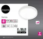 Spot, led integree, de 2700 a 4000K, IP44, rond, Diam. 22,5 cm, INSPIRE, blanc