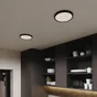 Spot, led integree, de 2700 a 4000K, IP44, rond, Diam. 22,5 cm, INSPIRE, noir