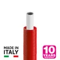 Tube multicouche gaine rouge 16, en couronne de 50 m, EQUATION