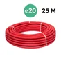 Tube multicouche gaine rouge 20, en couronne de 25 m, EQUATION