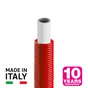 Tube multicouche gaine rouge 20, en couronne de 25 m, EQUATION