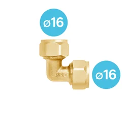 Coude à compression multicouche diam. 16, EQUATION