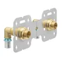 Platine double à sertir multicouche diam. 16 M20x27 (3/4), EQUATION