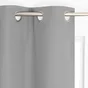 Rideau thermique, stop froid plus, l.135 x H.240 cm, gris clair