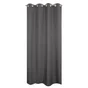 Rideau thermique, stop froid plus, l.135 x H.240 cm, charbon gris foncé