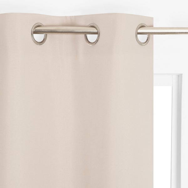 Rideau thermique, stop froid+, l.135 x H.240 cm, écru