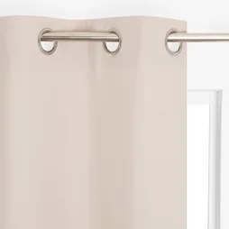 Rideau thermique, stop froid+, l.135 x H.240 cm, écru