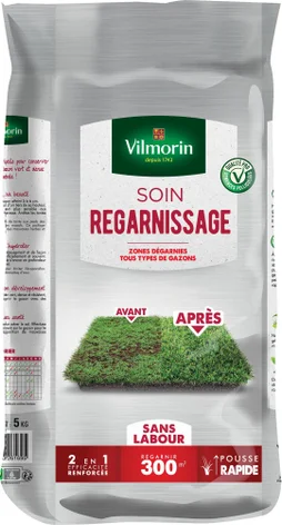 Soin regarnissage 2 en 1, VILMORIN,  5 kg 300 m²