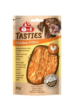 Friandise chien 8in1 tast chicken filets 85g