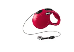 Laisse chien flexi classic cordon XS, 3 m rouge
