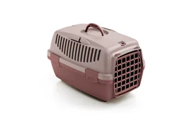 Panier transport chien / chat gulliver 1 brun rose