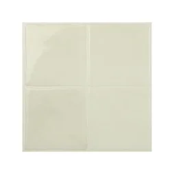 Credence adhesive smart tiles zellige oia ecru 23x23 lot de 4