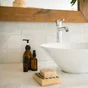 Credence adhesive smart tiles zellige oia ecru 23x23 lot de 4