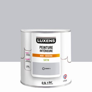 Peinture mur, boiserie granit 5 satin LUXENS Interieure 0.5l