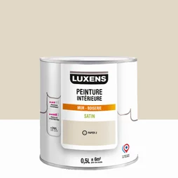 Peinture mur, boiserie paper 2 satin LUXENS Murale 0.5l