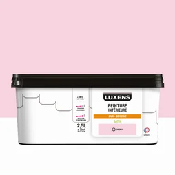Peinture mur, boiserie candy 6 satin LUXENS Murale 2.5l