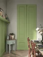 Peinture mat mur, boiserie et radiateur, LUXENS Forest 4, vert, 0.5 litre