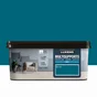 Peinture mat mur, boiserie et radiateur, LUXENS Miami 1, bleu, 2.5 litres