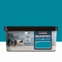Peinture mat mur, boiserie et radiateur, LUXENS Miami 2, bleu, 2.5 litres