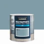 Peinture mat mur, boiserie et radiateur, LUXENS Aqua 4, bleu, 0.5 litre