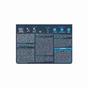 Peinture mat mur, boiserie et radiateur, LUXENS Aqua 4, bleu, 0.5 litre