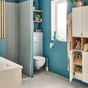 Peinture mat mur, boiserie et radiateur, LUXENS Aqua 4, bleu, 2.5 litres