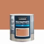 Peinture mat mur, boiserie et radiateur, LUXENS Cotta 4, orange, 0.5 litre