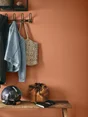 Peinture mat mur, boiserie et radiateur, LUXENS Cotta 4, orange, 0.5 litre
