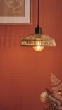 Peinture mat mur, boiserie et radiateur, LUXENS Cotta 4, orange, 2.5 litres