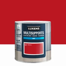 Peinture crimson 2 mur, boiserie, radiateur LUXENS mat 0.5 l