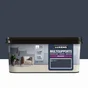 Peinture velours mur, boiserie et radiateur, LUXENS Balsa 0, bleu, 2.5 litres