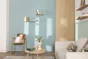 Peinture velours mur, boiserie et radiateur, LUXENS Celadon 4, bleu, 0.5 litre