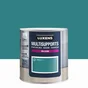 Peinture velours mur, boiserie et radiateur, LUXENS Emerald 2, bleu, 0.5 litre